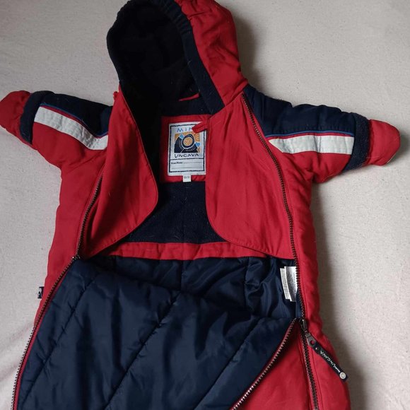 Mini ungava baby 1 piece snow suit 0/3 months - Picture 2 of 3